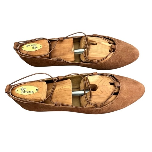 Lucky Brand Women's Aviee Lace-Up Ballet Flats Size 9.5 - Picture 5 of 8